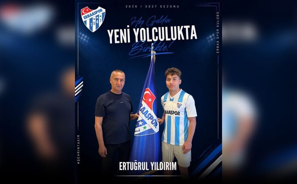 Efor Çay Erbaaspor, Genç Oyuncu Ertuğrul Yıldırım'ı Renklerine Bağladı