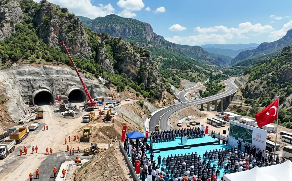 Tokat’ta Çamlıbel Tüneli’nin Temel Atma Töreni Tarihi Değişti!