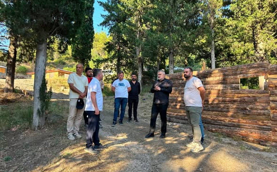Niksar'da Ayvaz Parkı'na Paintball Sahası Yapılıyor