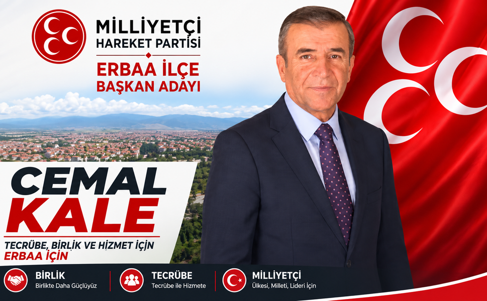 MHP Erbaa İlçe Başkan Adayı Cemal Kale Oldu