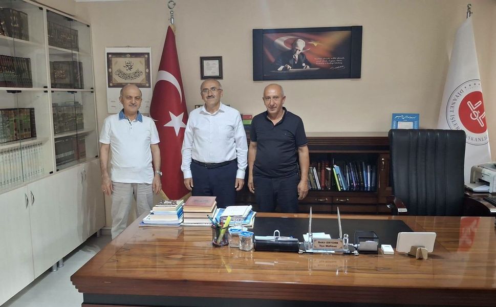 Erbaa İlçe Müftülüğü'ne Anlamlı Ziyaret: Vahdet 4-6 Yaş Çocuk Akademisi İnşaatı İncelendi