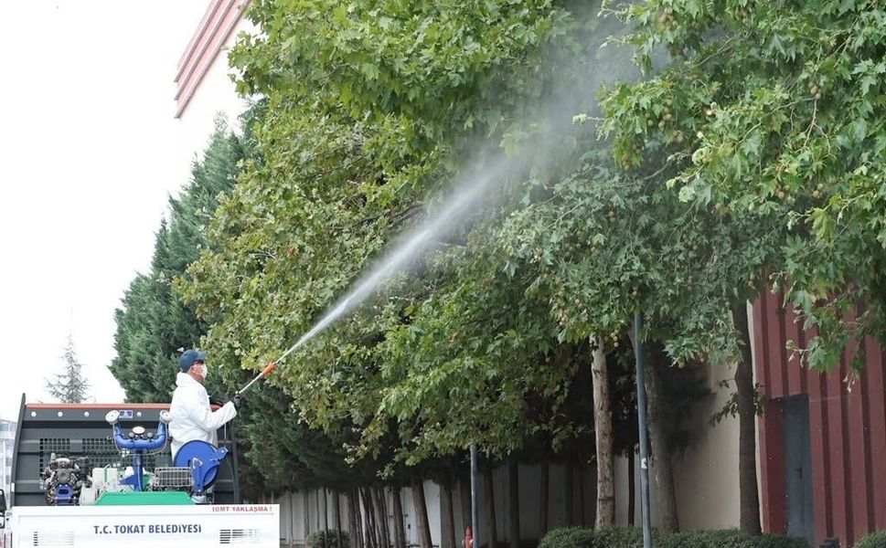 Tokat’ta Sivrisinek Ve Haşerelere Karşı İlaçlama Seferberliği