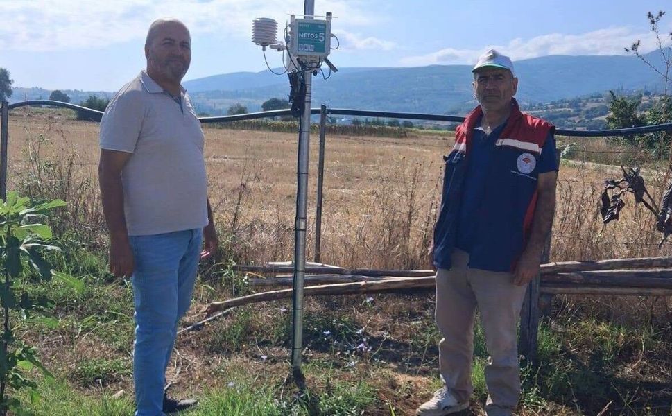 Erbaa’da Tarımsal Üretime Dijital Destek: İverönü Köyü’ne Erken Uyarı Sistemi Kuruldu