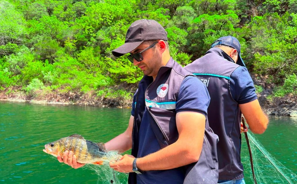 Hasan Uğurlu Baraj Gölü'nde Denetimler Sürüyor