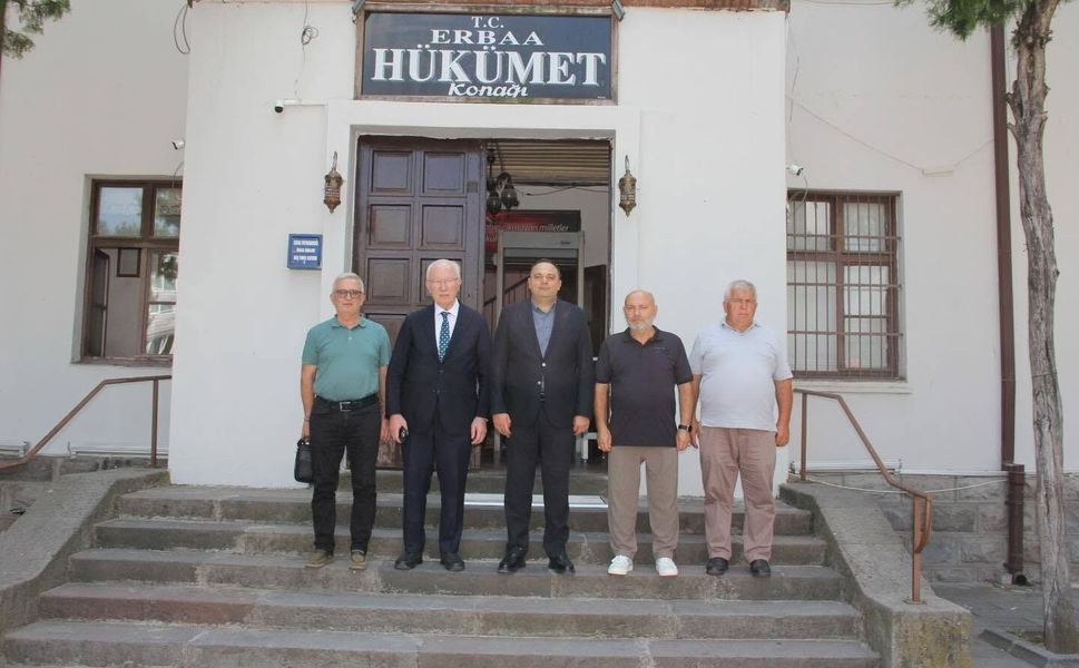Erbaa Kaymakamı Dr. Remzi Demir, Çerkes Dernekleri Temsilcilerini Makamında Ağırladı
