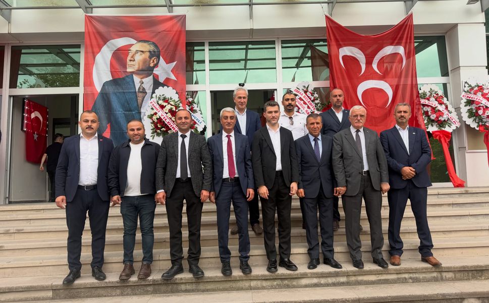 MHP Erbaa İlçe Başkanlığına Cemal Kale Seçildi