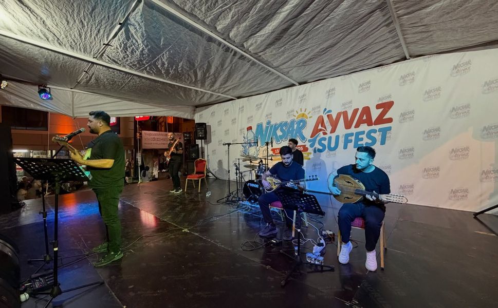 Niksar Ayvaz Su Fest'te Pop Müzik Akşamı!
