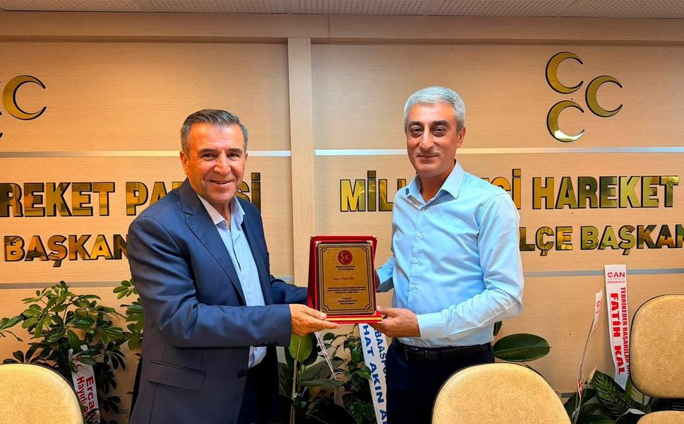 MHP Erbaa İlçe Başkanlığı’nda Devir Teslim Töreni Yapıldı