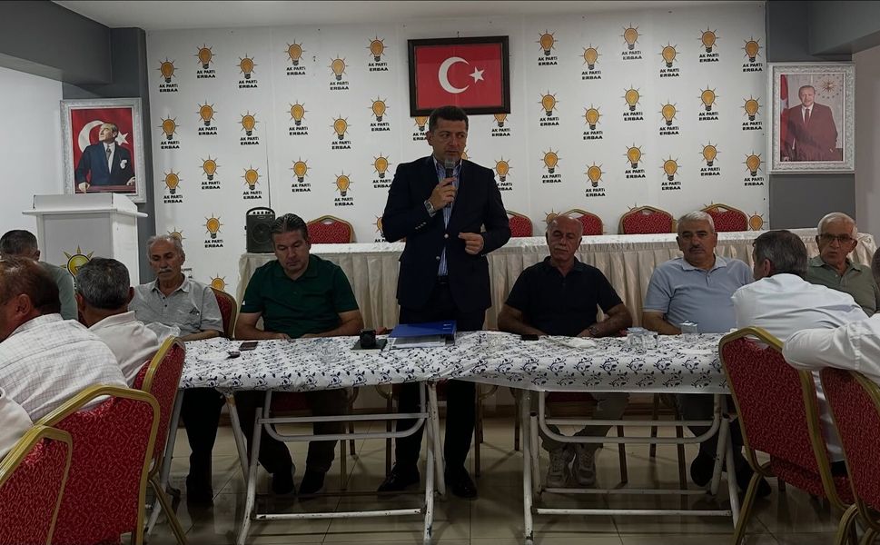 AK Parti Erbaa İlçe Başkanı Barsbay Köy Temsilcileriyle Kahvaltıda Buluştu