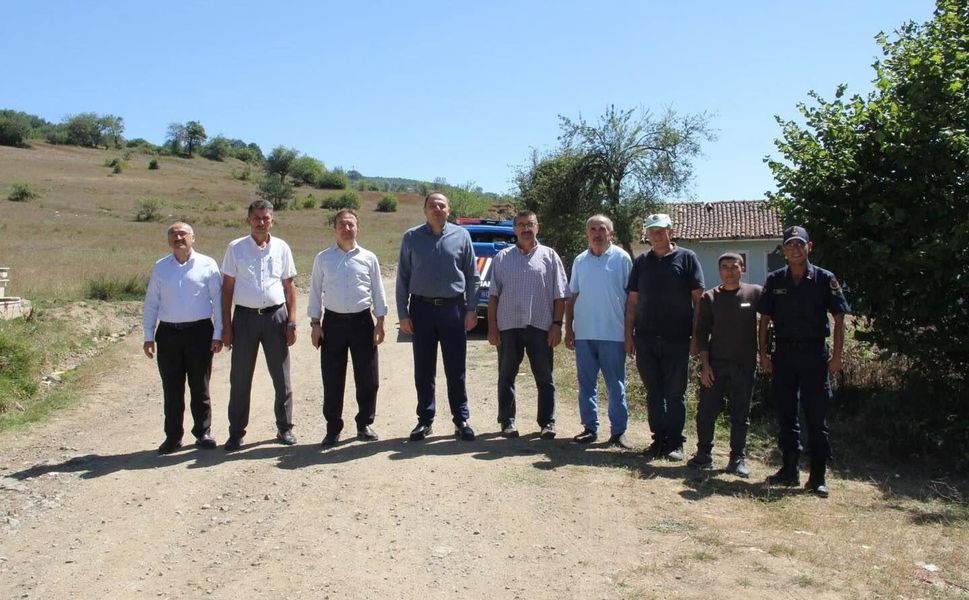 Kaymakam Dr. Remzi Demir’den Canbolat Köyü ve Kesenibaba Türbesi’ne Ziyaret