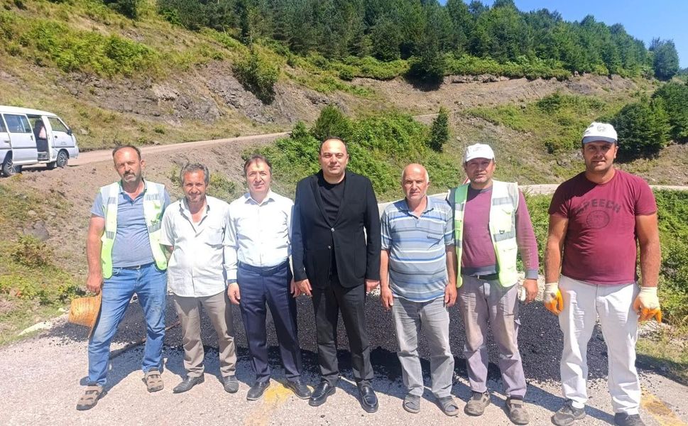 Erbaa Kaymakamı Dr. Remzi Demir Beykaya Köyü’nde Yürütülen Çalışmaları İnceledi