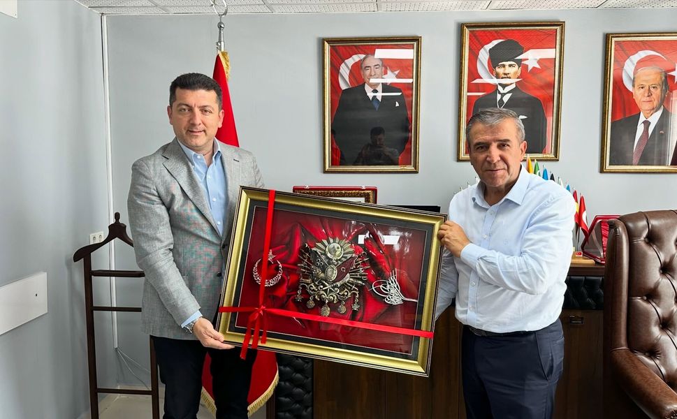 Ak Parti Erbaa İlçe Başkanlığı’ndan Cemal Kale’ye Ziyaret!