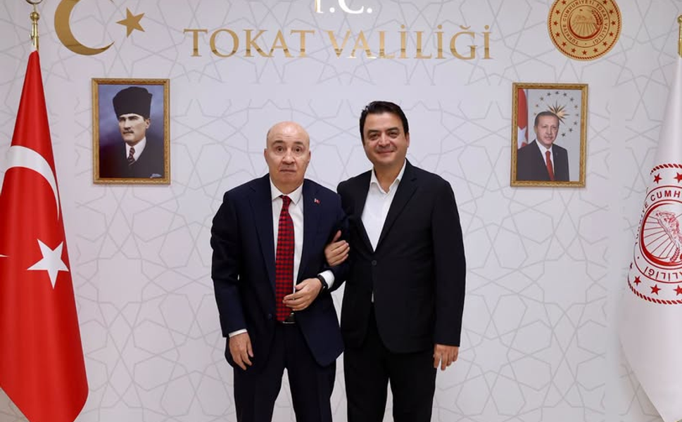 Cumhurbaşkanı Başdanışmanı ve 15 Temmuz Gazisi Turgut Aslan'dan Tokat Valisi Abdullah Köklü'ye Ziyaret