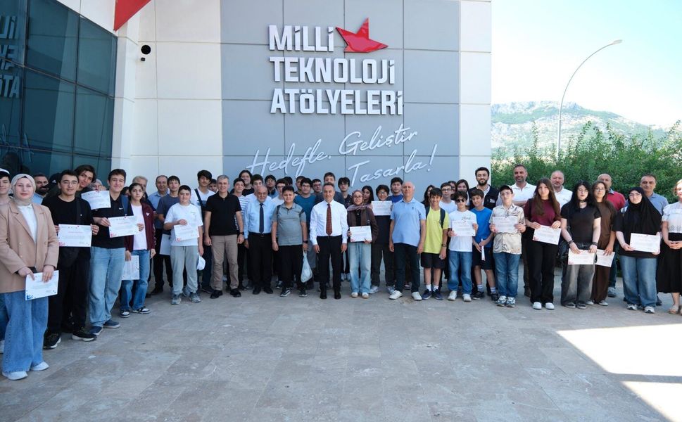 TOGÜ’de “Milli Teknoloji Atölyeleri Lise Yaz Okulu” Sertifika Töreniyle Sona Erdi