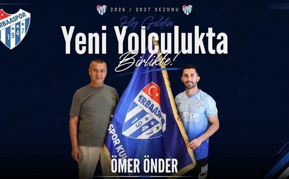 Efor Çay Erbaaspor Kadrosunu Güçlendiriyor: Ömer Önder’le Anlaşma Sağlandı
