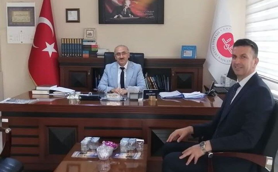 Erbaa Esnaf Ve Sanatkârlar Odası Başkanı Koral’dan İlçe Müftüsü Ertürk’e Ziyaret!