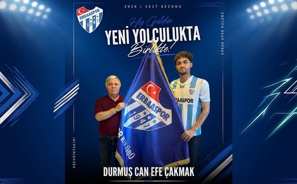 Efor Çay Erbaaspor’da Yuvaya Dönüş: Durmuş Can Efe Çakmak  Yeniden Kadrosuna Kattı