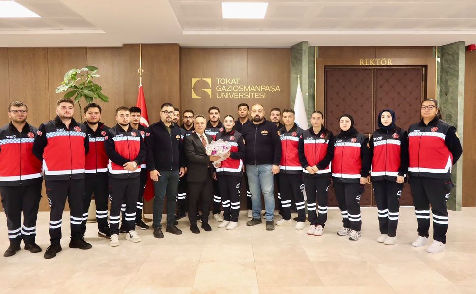 Rektör Prof. Dr. Fatih Yılmaz, İtfaiyecilik Haftası Kapsamında  Öğrencileri Ağırladı