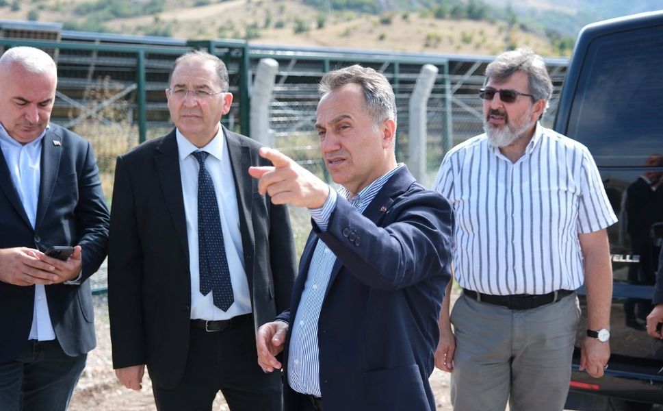Rektör Prof. Dr. Fatih Yılmaz Çalışmaları Yerinde İnceledi