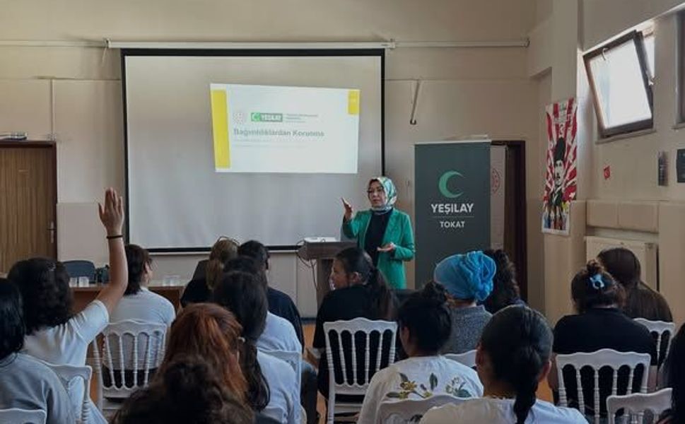 Turhal Çocuk Evleri Sitesi’nde "Bağımlılıktan Korunma ve Bağımlılık Türleri" Eğitimi Verildi