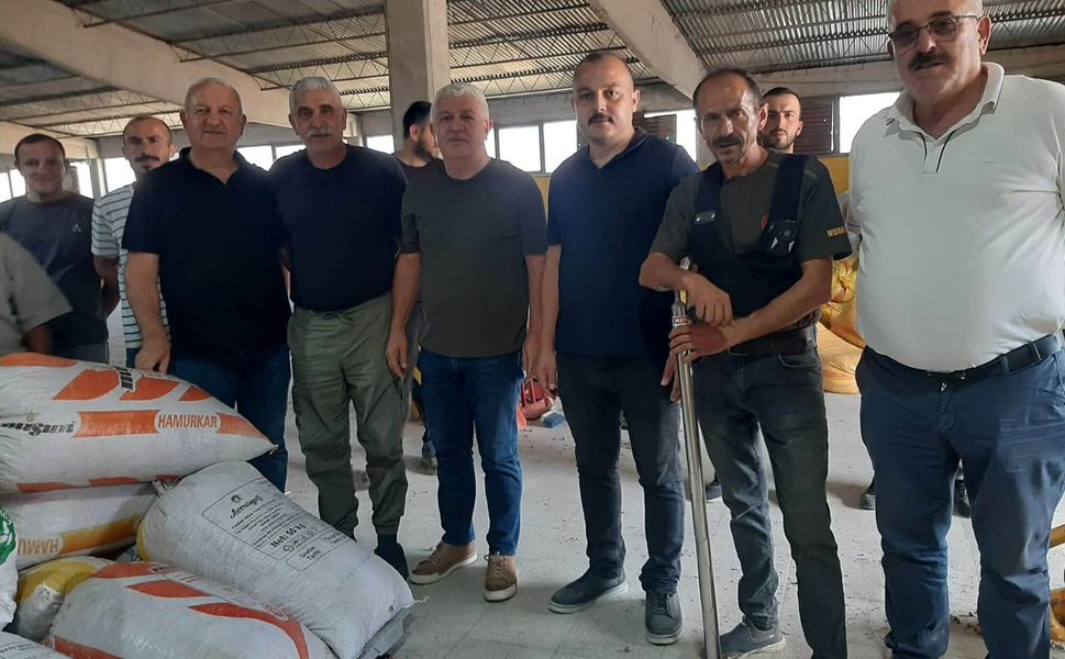 Erbaa Ziraat Odası Ve İlçe Tarım Müdürlüğü'nden Tmo Fındık Alım Merkezine İnceleme Ziyareti