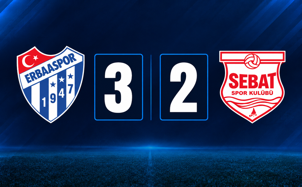 Efor Çay Erbaaspor Sahasında Sebatspor’u 3-2 Mağlup Etti