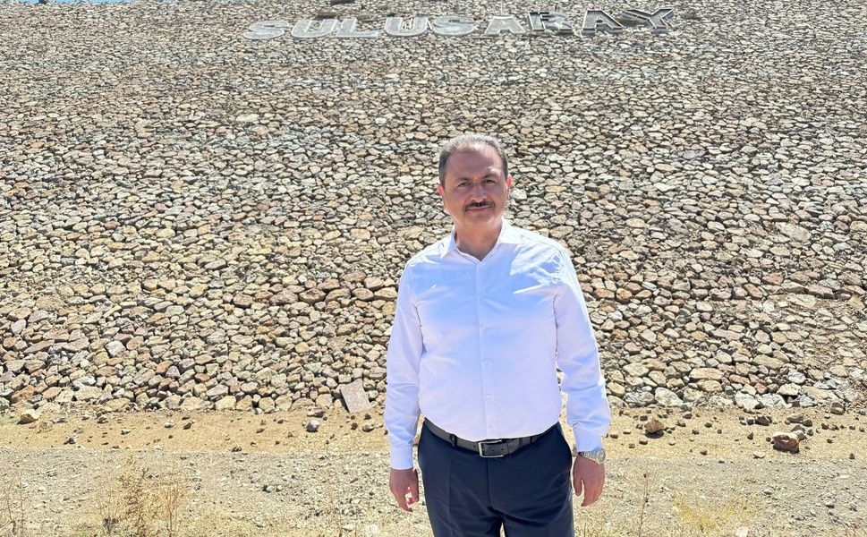 Tokat Milletvekili Cüneyt Aldemir Sulusaray Barajı İnşaatını Yerinde İnceledi