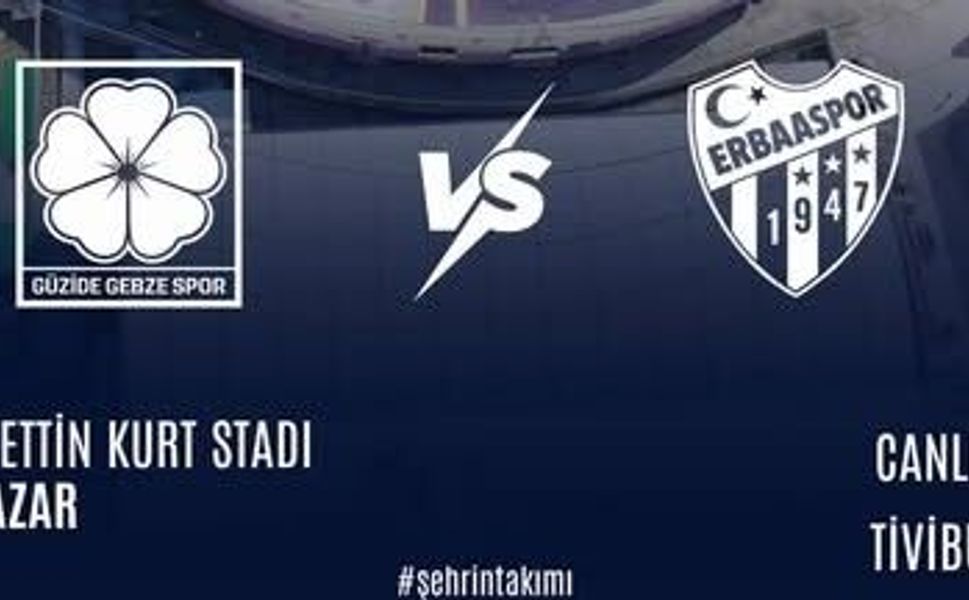 Efor Çay Erbaaspor, Gebzespor Deplasmanına Konuk Oluyor