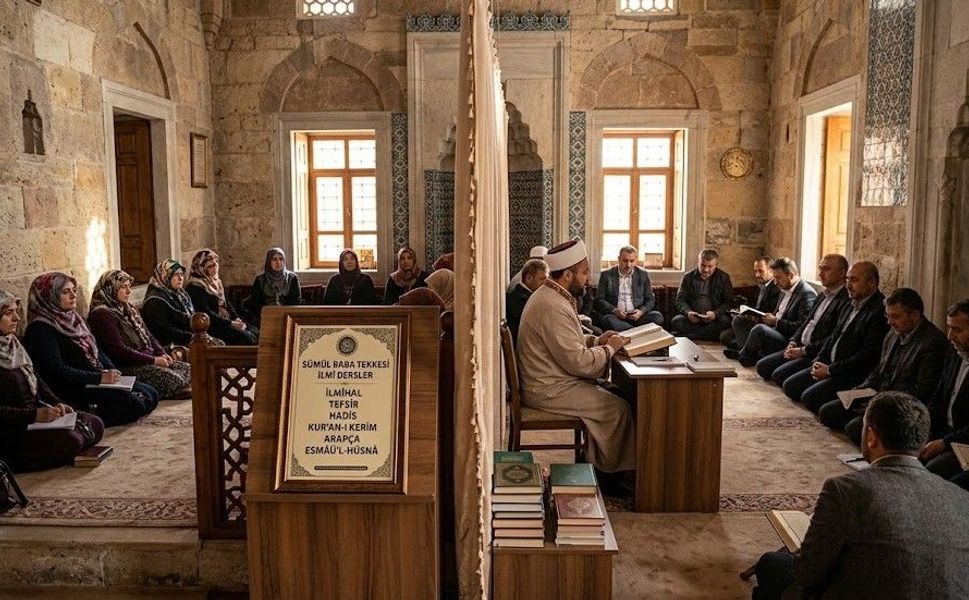 Sümbül Baba Tekkesi’nde İlmi Dersler Başlıyor!