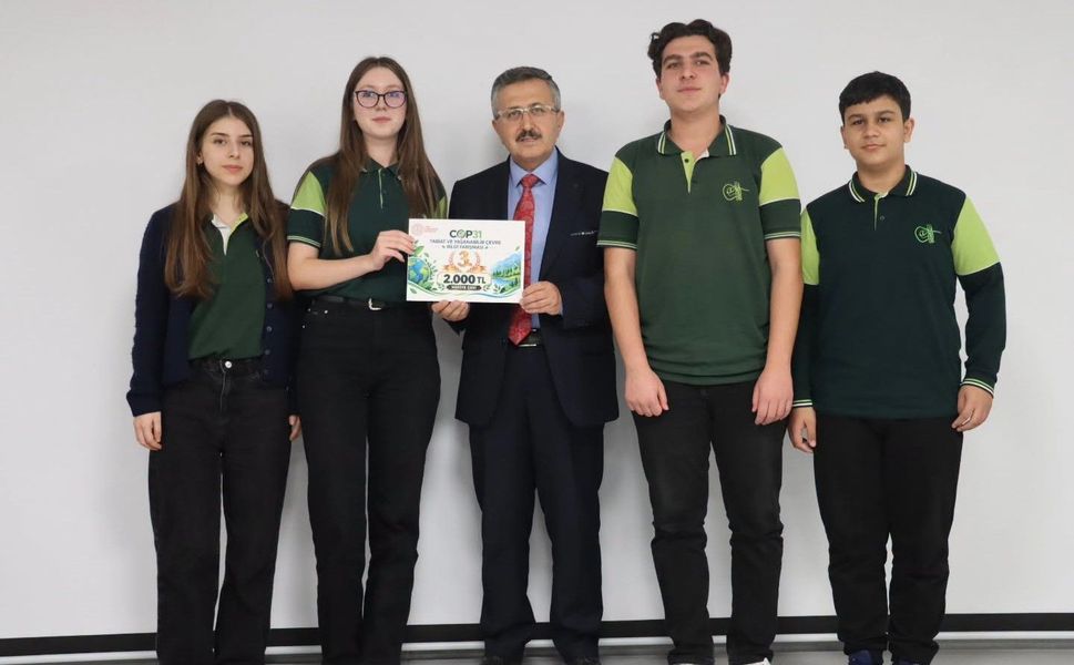 Tabiat Ve Çevre Yarışmasında Erbaa Fatih Anadolu Lisesi İl 3.’Sü Oldu!