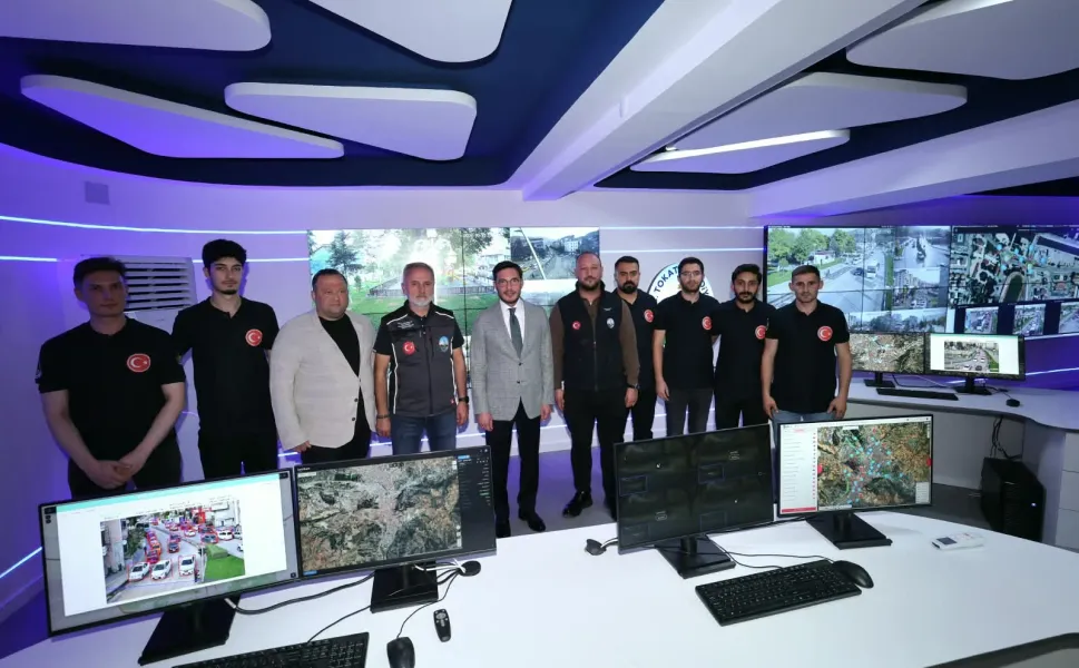 Tokat’ta Yapay Zekâ Destekli 7/24 Koordinasyon Merkezi Açıldı