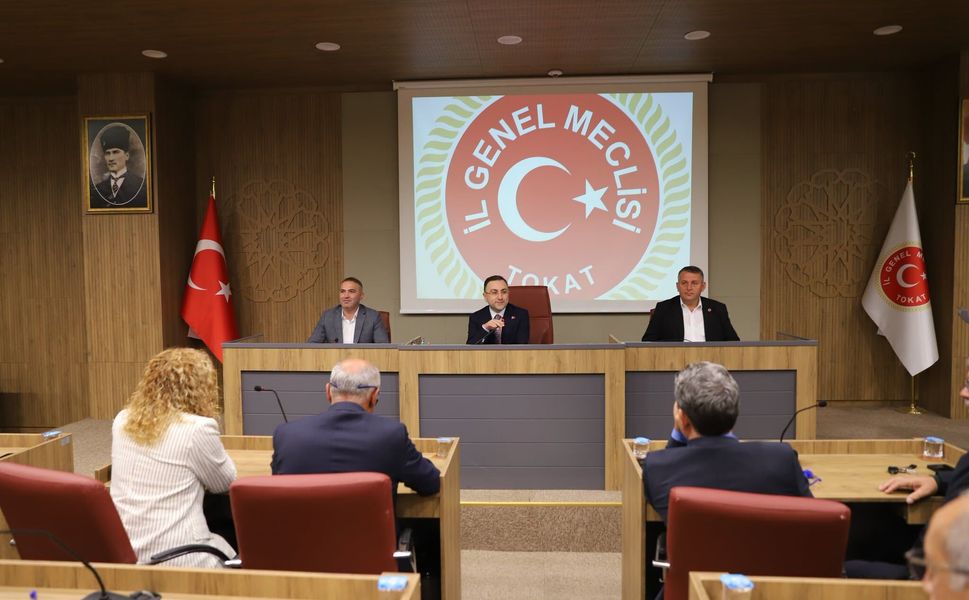 Tokat İl Genel Meclisi Ekim Ayı Oturumları Başladı: İlk Toplantı Gerçekleştirildi