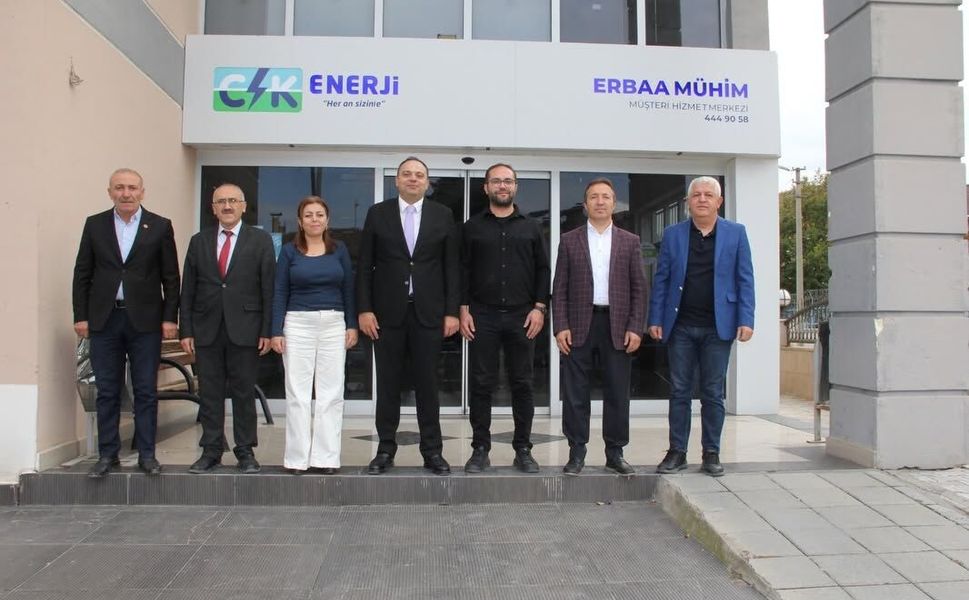 Kaymakam Dr. Remzi Demir’den Erbaa’da Enerji Ve Altyapı Kurumlarına Ziyaret