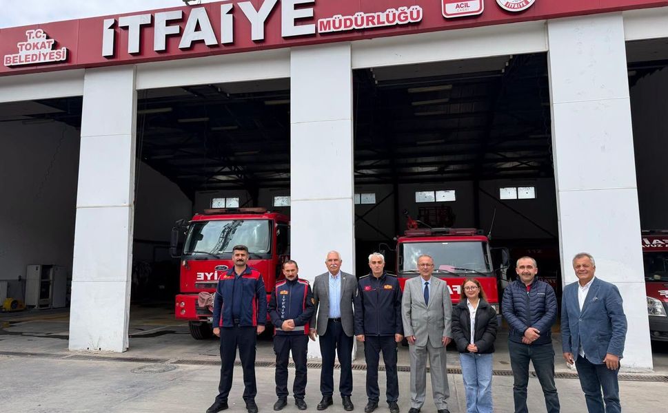 Tokat Milletvekili Durmaz’dan İtfaiye Müdürlüğü’ne Ziyaret