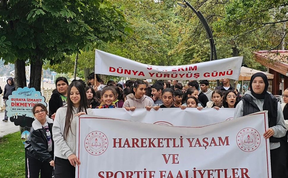 Tokat’ta Dünya Yürüyüş Günü’ne Özel Anlamlı Yürüyüş Etkinliği