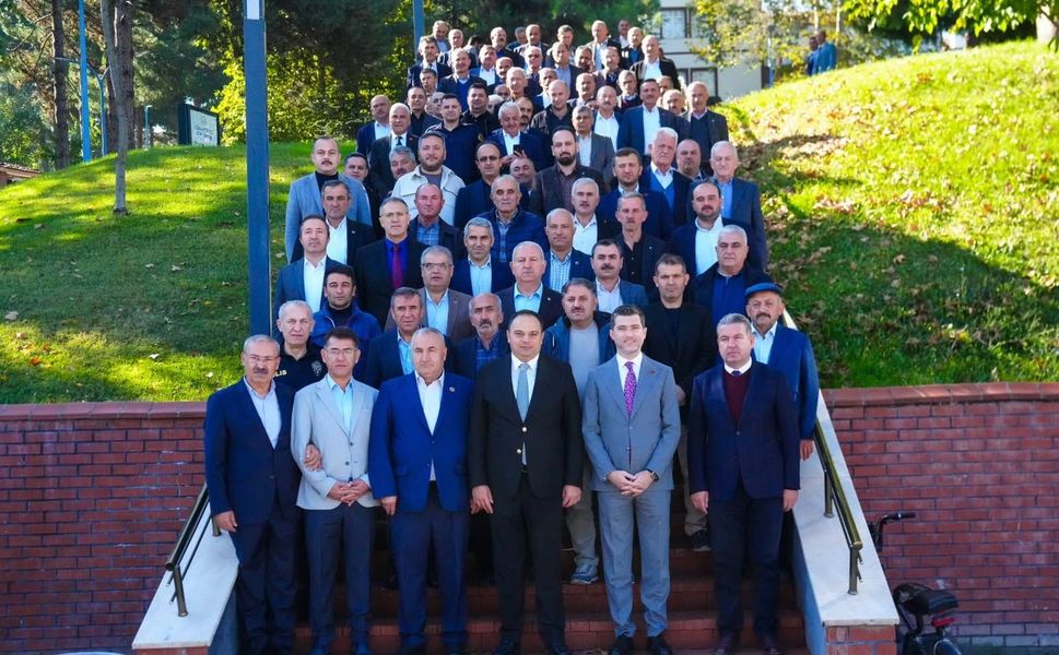 Erbaa Kaymakamı Dr. Remzi Demir 19 Ekim Muhtarlar Günü’nde Muhtarlarla Buluştu