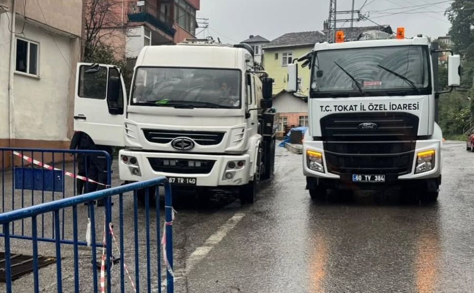 Tokat İl Özel İdaresi’nden Zonguldak’taki Sel Felaketine Destek: Vidanjör Ekibi Sahada