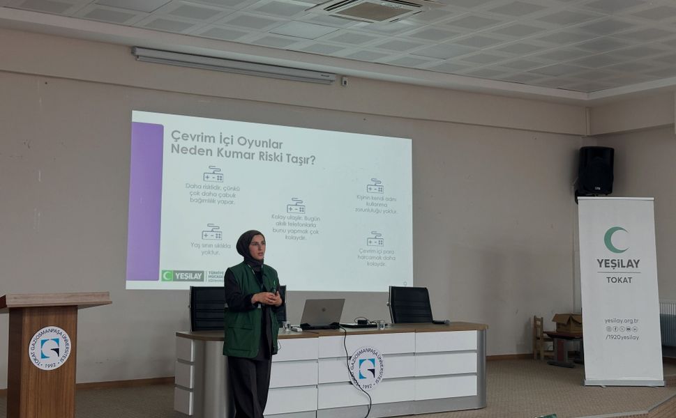 TOGÜ Reşadiye MYO’da Bağımlılıkla Mücadele Semineri Düzenlendi