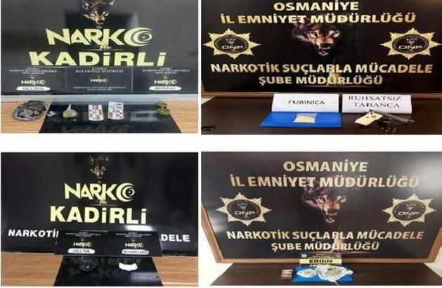 Osmaniye’de Uyuşturucu Operasyonlarına 23 Gözaltı
