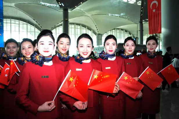 İstanbul Havalimanı'ndan 100'üncü Havayolu Şirketi Air China Uçuşlara Başladı